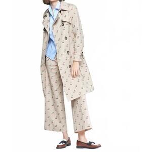 NEW VILAGALLO amelie trench coat in beige